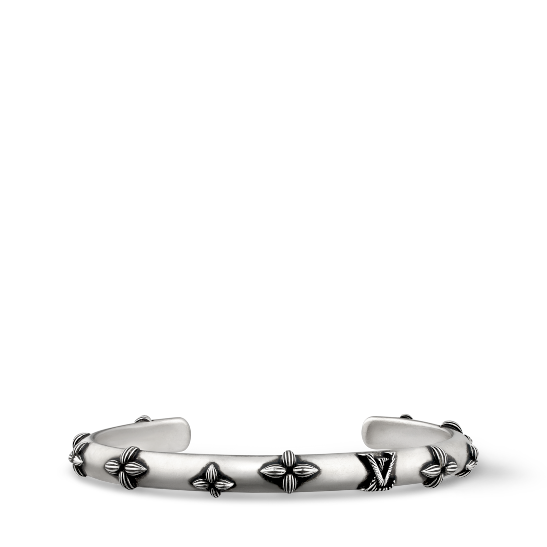Louis Vuitton シルバー バングル LV Whisper Cuff S00 - Fashion Jewelry | LOUIS VUITTON